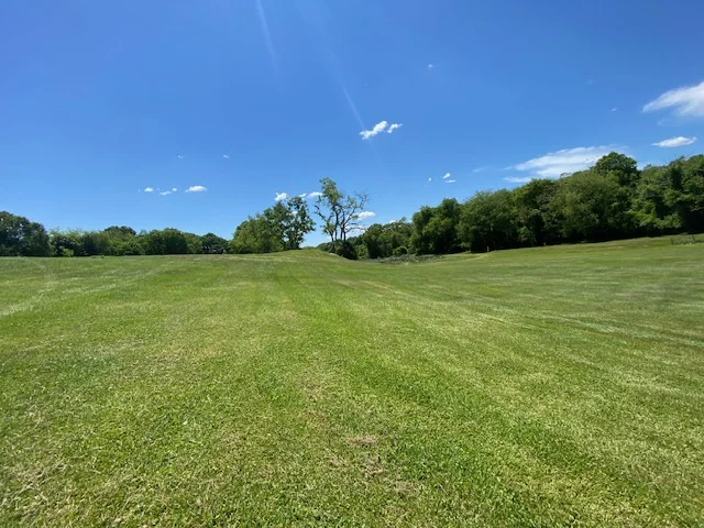 Wide open fairway showing summer course conditions at Silver Spring Golf Club Riverside RI